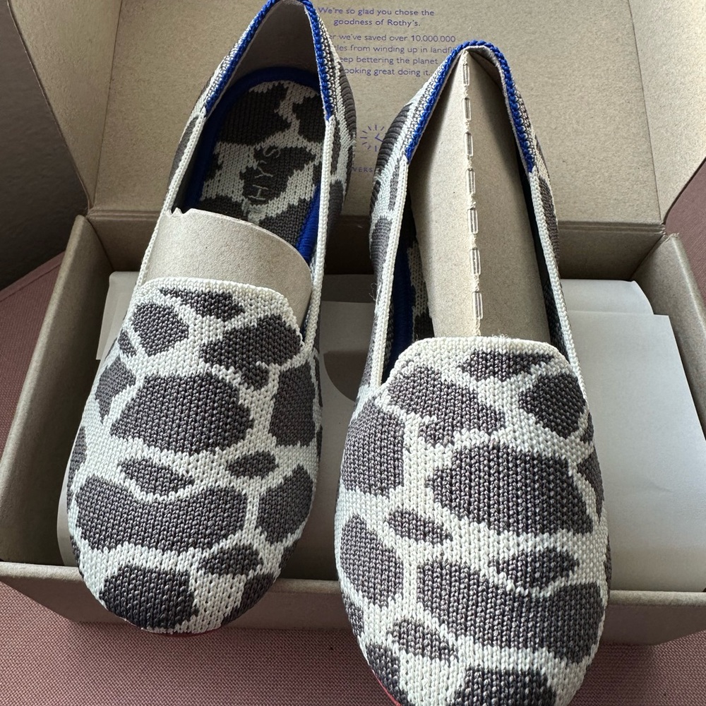 Brand new kids Rothy’s, Cowgirl size 12.